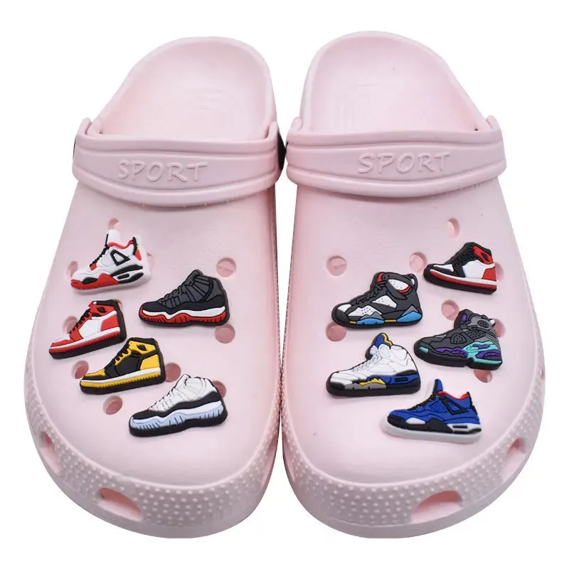 12Pcs Sneaker Charms for Kids & Men - Fun Styles