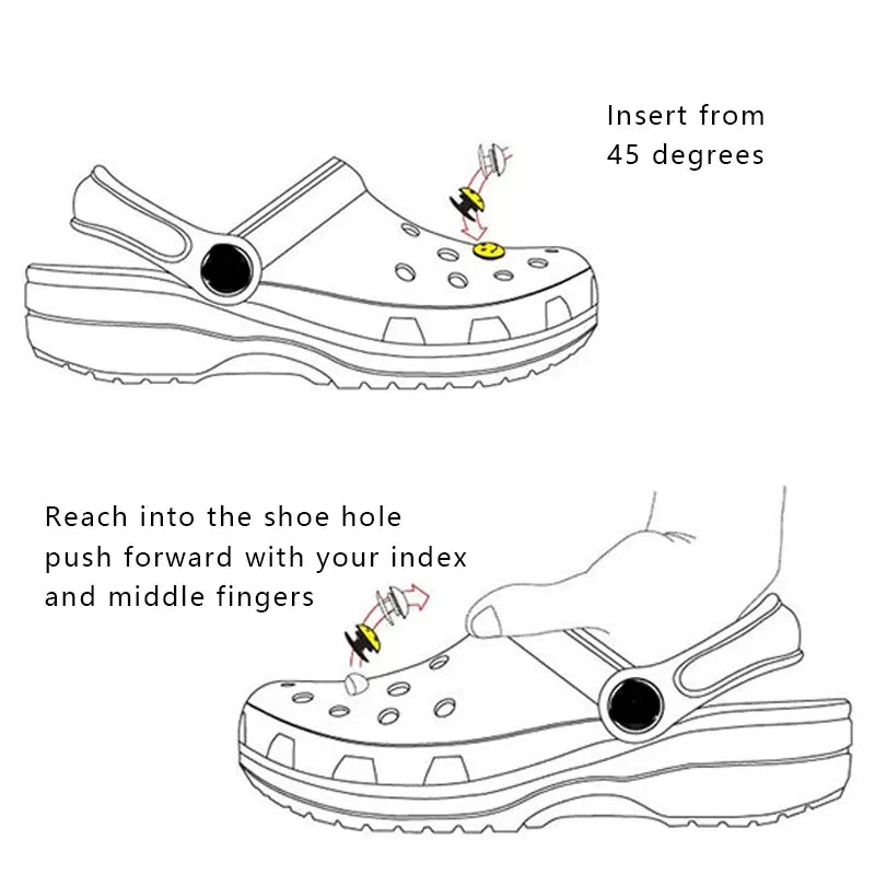 12Pcs Sneaker Charms for Kids & Men - Fun Styles