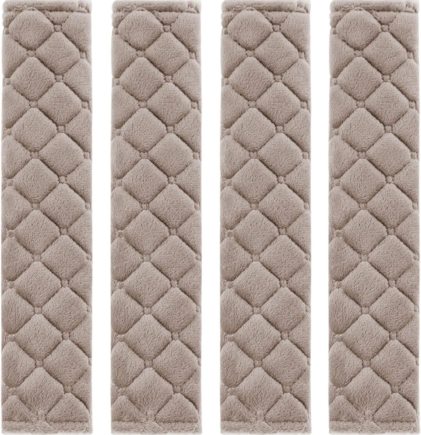 4 Pack Car Seat Belt Pads Seatbelt Protector Soft Comfort Seat Belt Shoulder Strap Covers Harness Pads Helps Protect Your Neck and Shoulder Universal Fit for All Cars