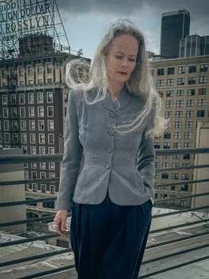 40’s Grey Blazer