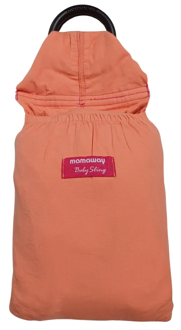 5999O Papaya Colored Baby Ring Sling