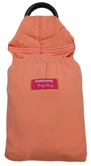 5999O Papaya Colored Baby Ring Sling