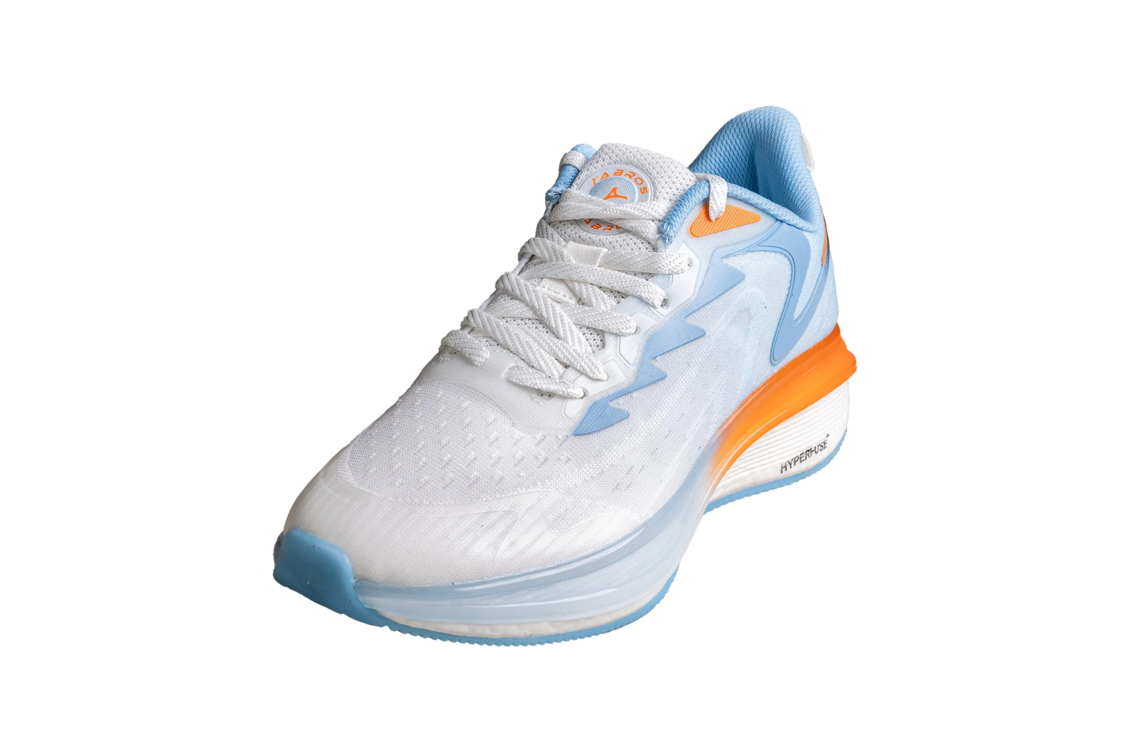 Abros Gents Off White / Ice Blue Sports Shoe