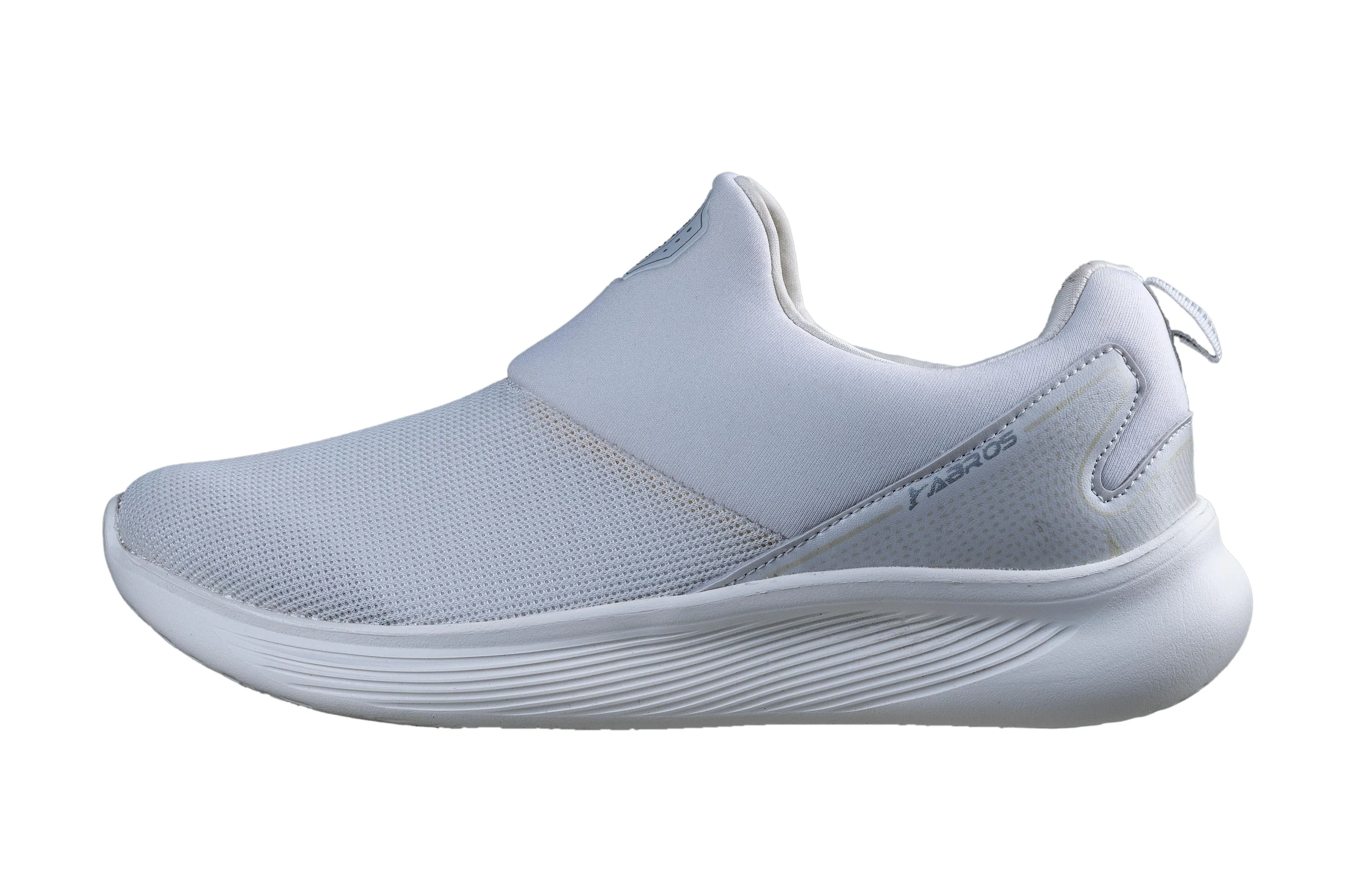 Abros Gents Off White / Silver Sports Shoe