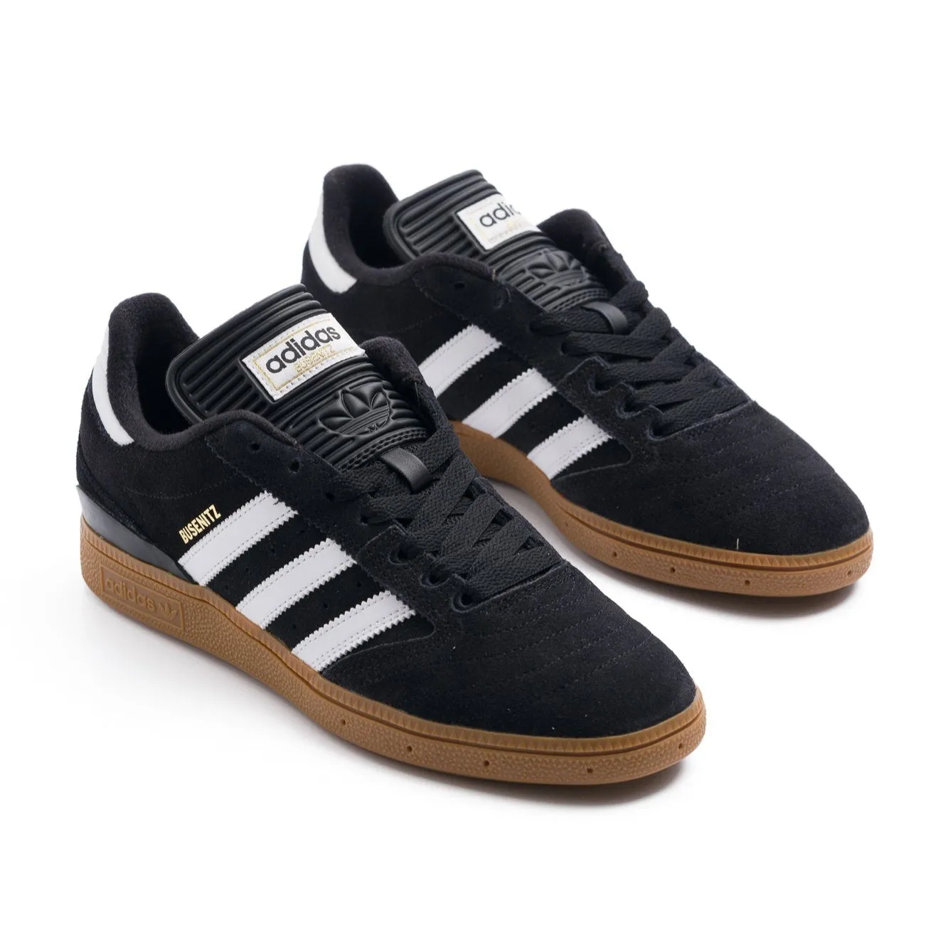 Adidas Skateboarding Busenitz Pro Men's Skate Shoe - Core Black/Cloud White/Gold Metallic