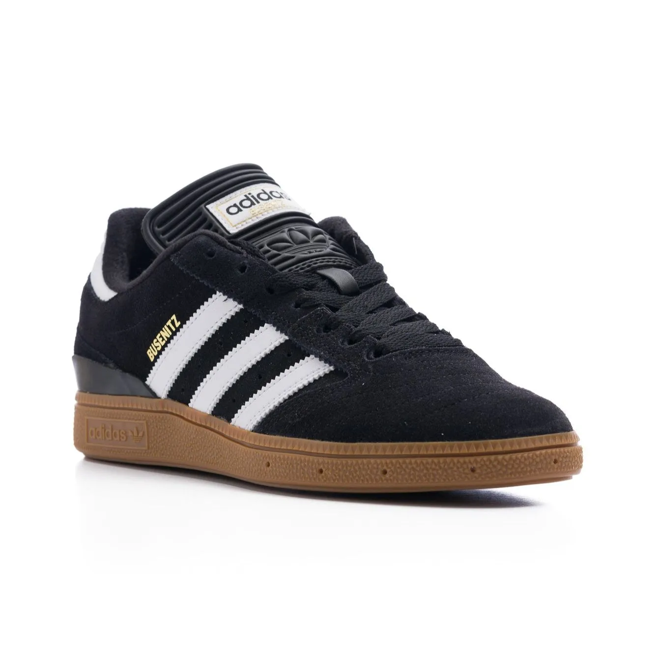 Adidas Skateboarding Busenitz Pro Men's Skate Shoe - Core Black/Cloud White/Gold Metallic