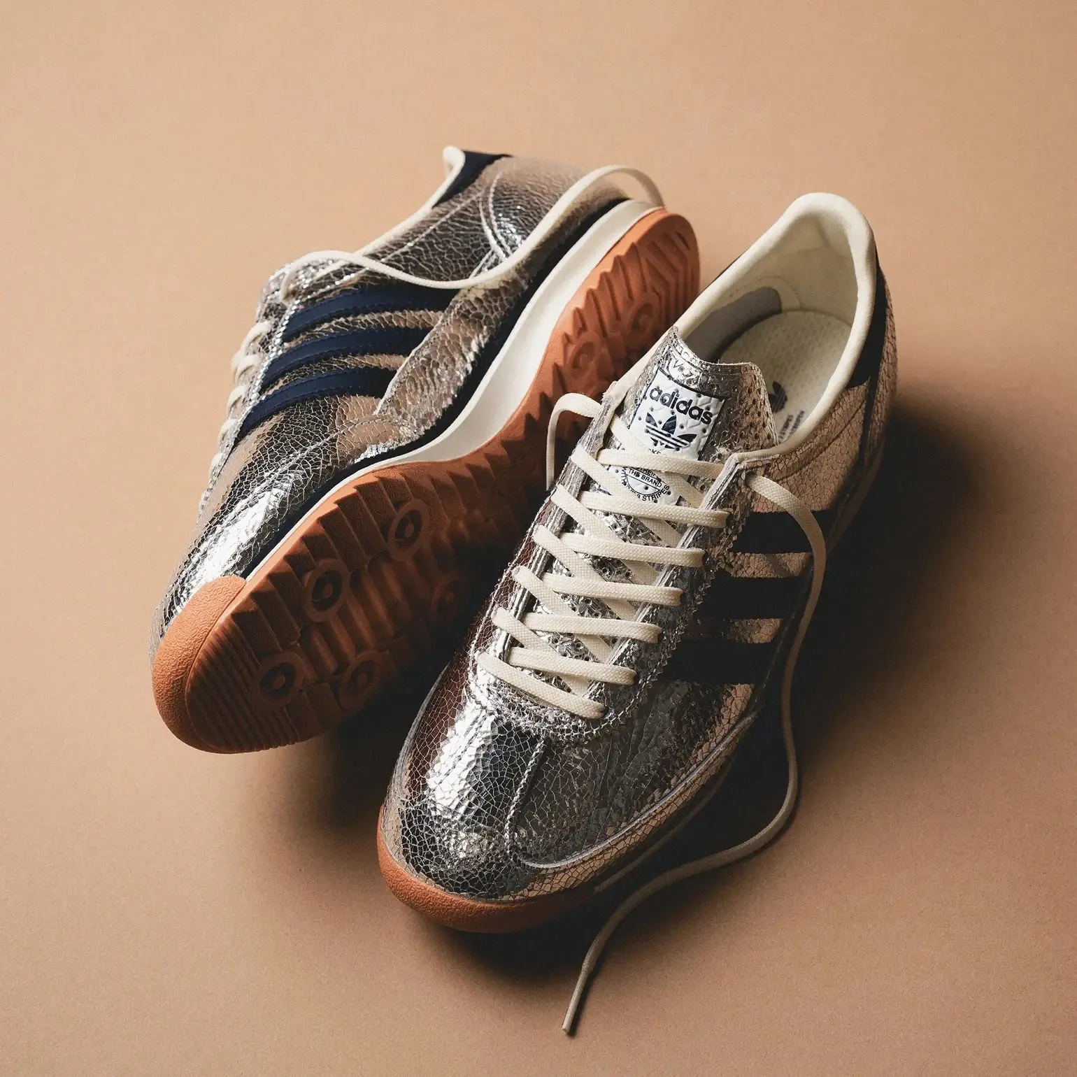 Adidas SL 72 OG Silver Metallic Collegiate Navy