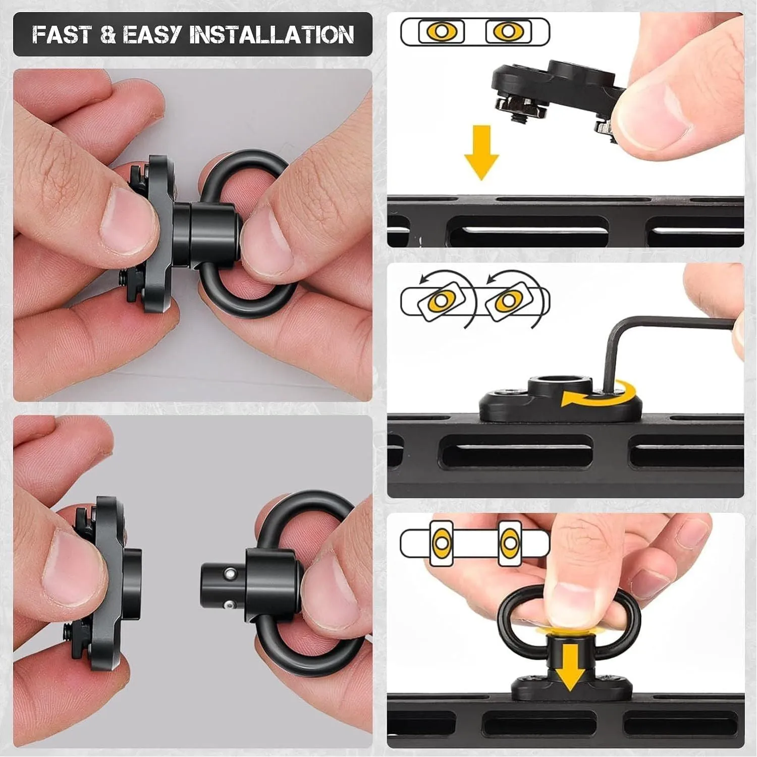 Adjustable Tactical Gun Sling