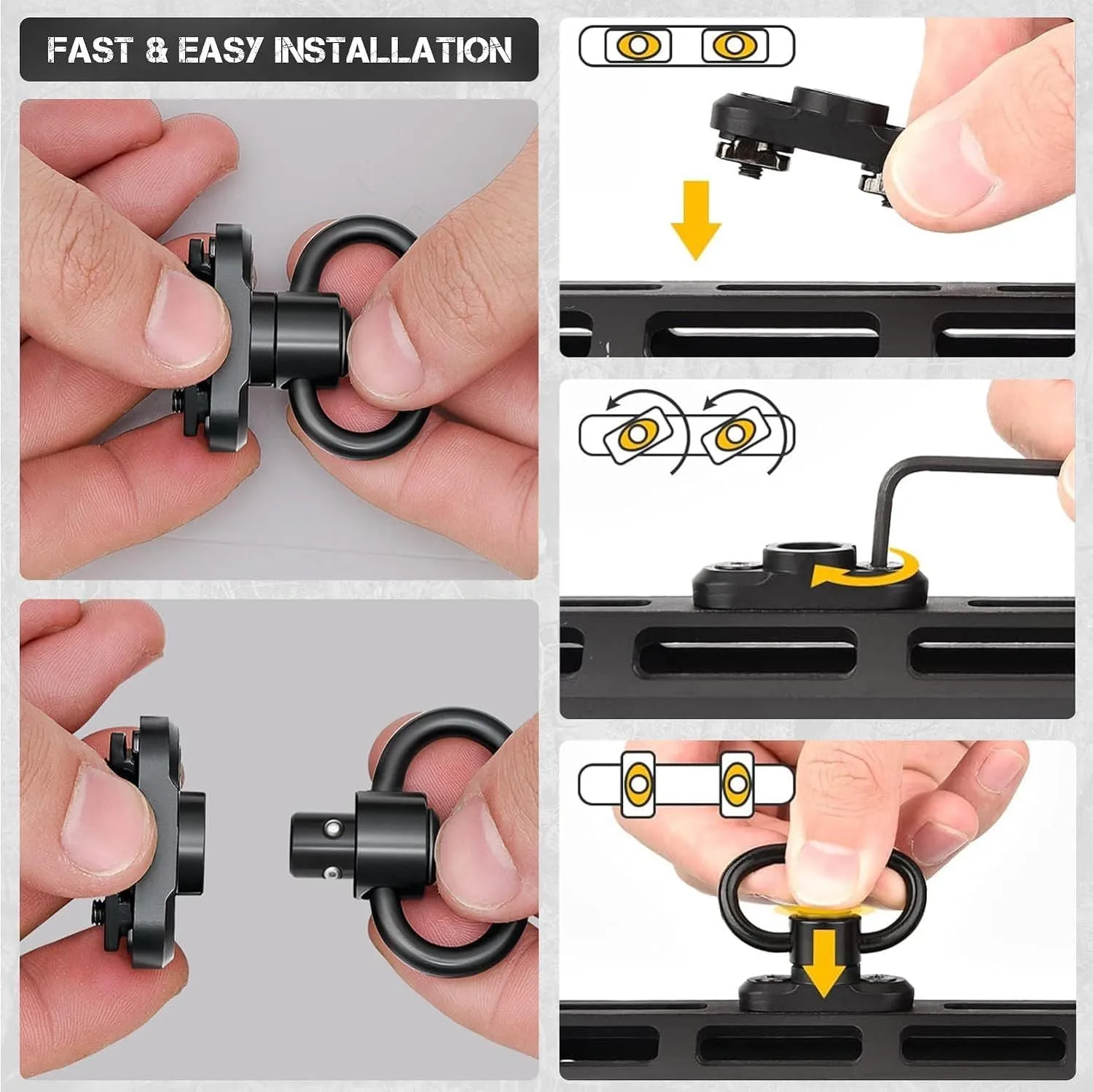 Adjustable Tactical Gun Sling