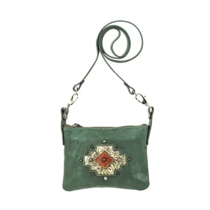 American West Handbag Navajo Soul Collection: Trail Rider Crossbody Hip
