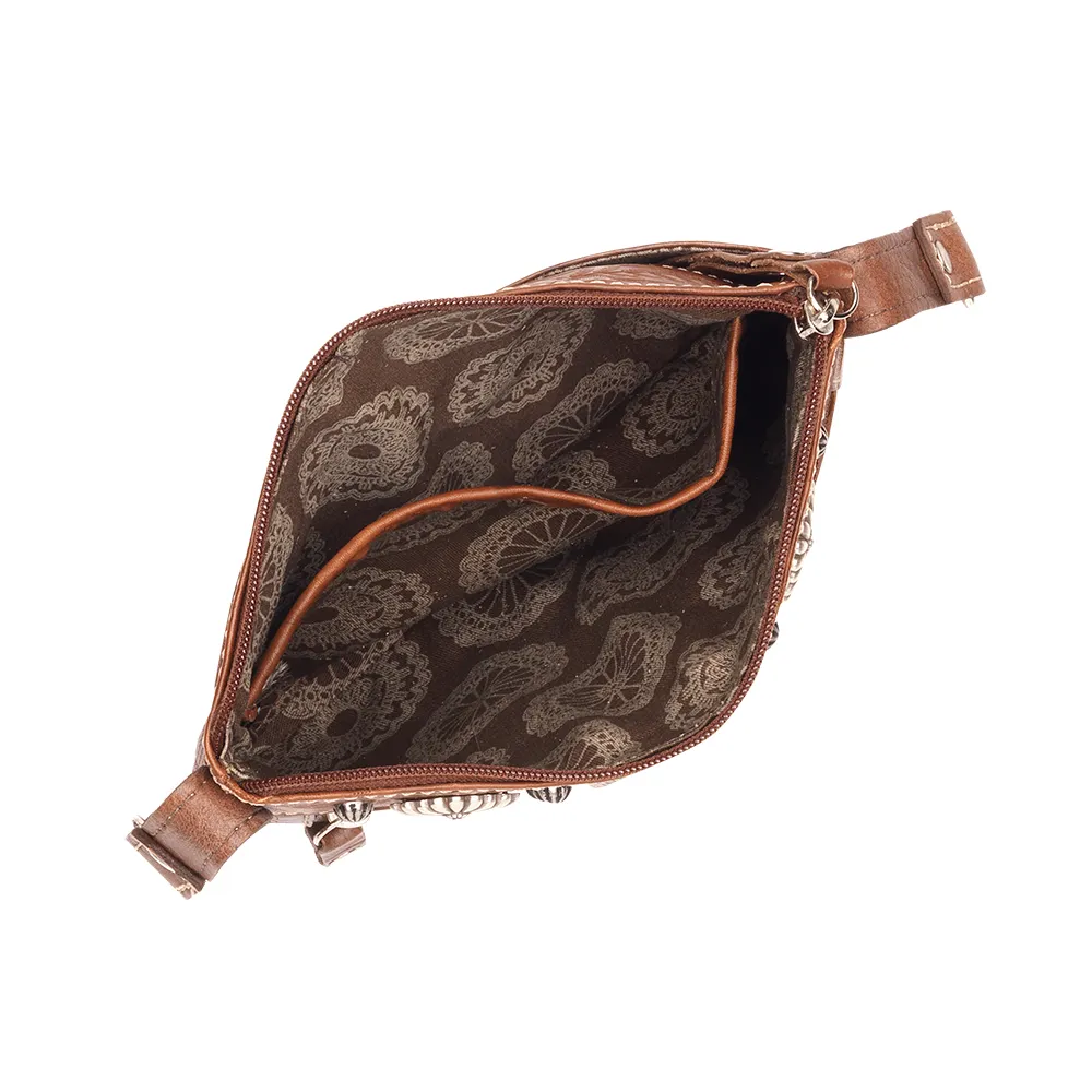American West Handbag Navajo Soul Collection: Trail Rider Crossbody Hip