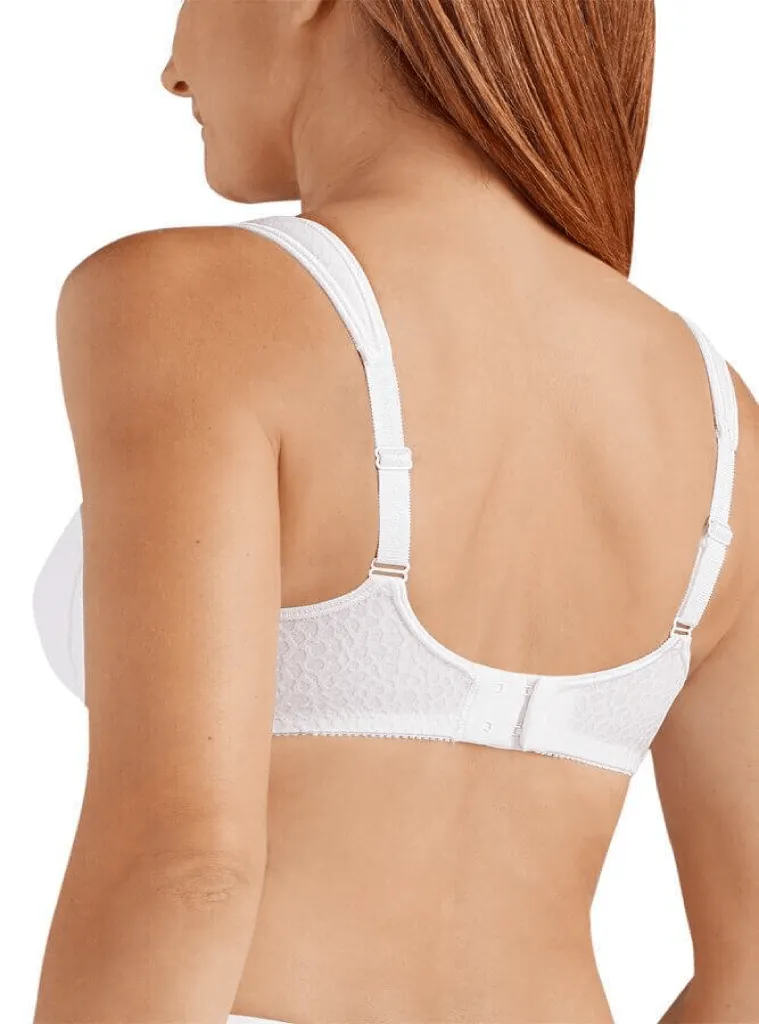 Amoena Mona Non-wired Soft Bra - White