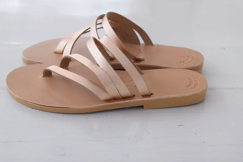 Ancient Greek bridesmaid sandals
