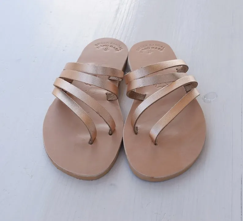 Ancient Greek bridesmaid sandals