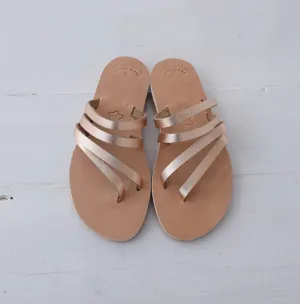 Ancient Greek bridesmaid sandals