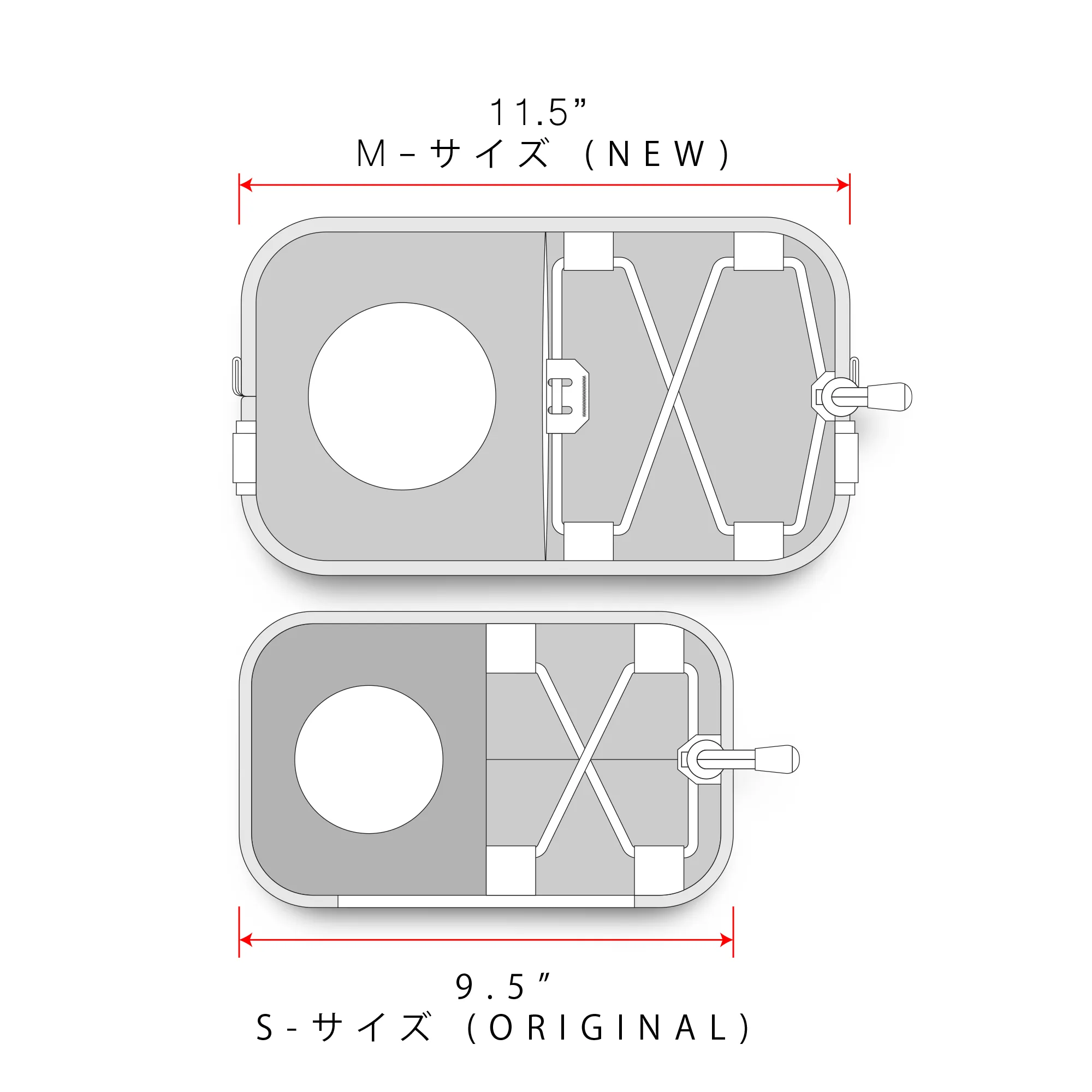 Article 361 - Medium - Full zip - Chest Pack