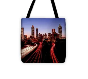 Atlanta At Night - Tote Bag