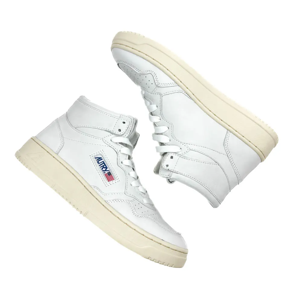 Autry - Medalist Mid AUMW GG04 (Goat/White)