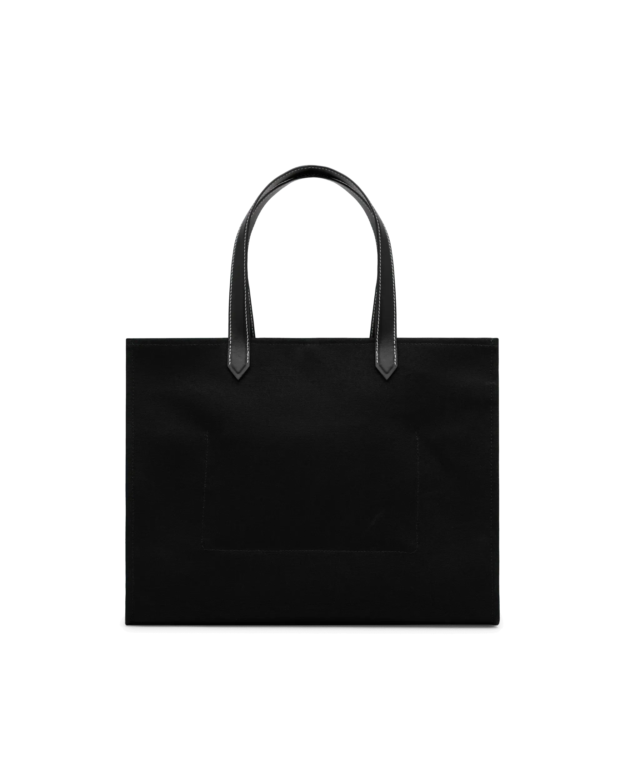 B-Army 42 Medium Canvas Monogram Shopper Tote