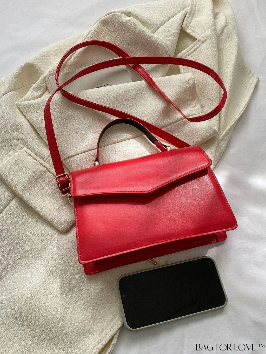 BagForLove - Chic & Minimalist Solid Color Tote: Elevate Your Fashion