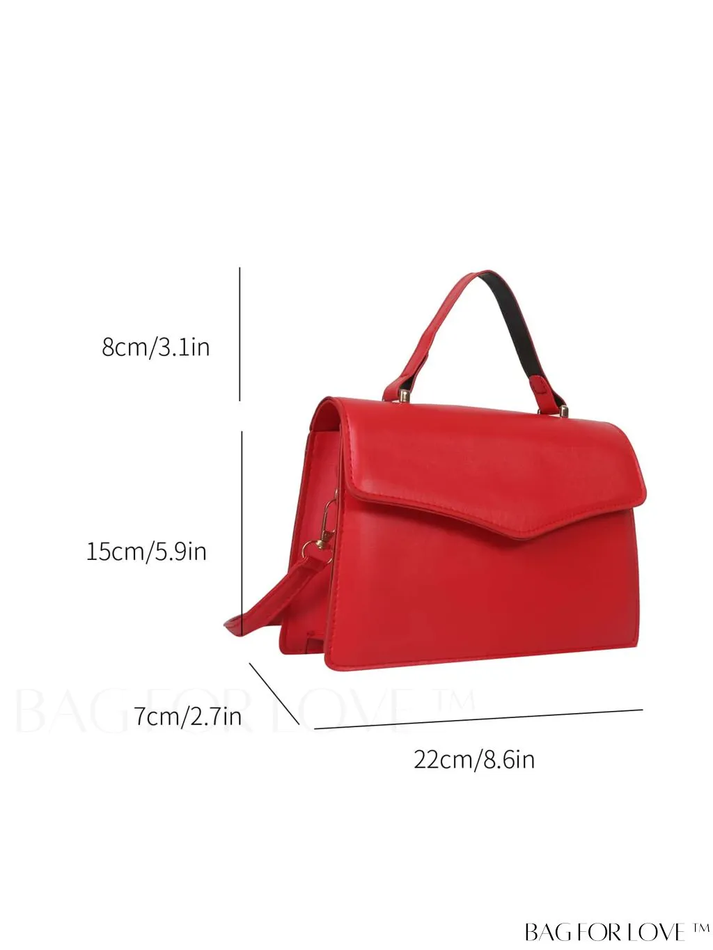 BagForLove - Chic & Minimalist Solid Color Tote: Elevate Your Fashion