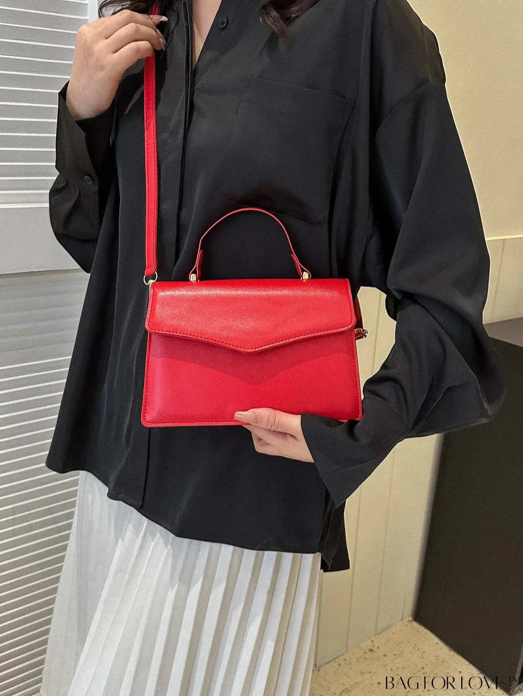 BagForLove - Chic & Minimalist Solid Color Tote: Elevate Your Fashion