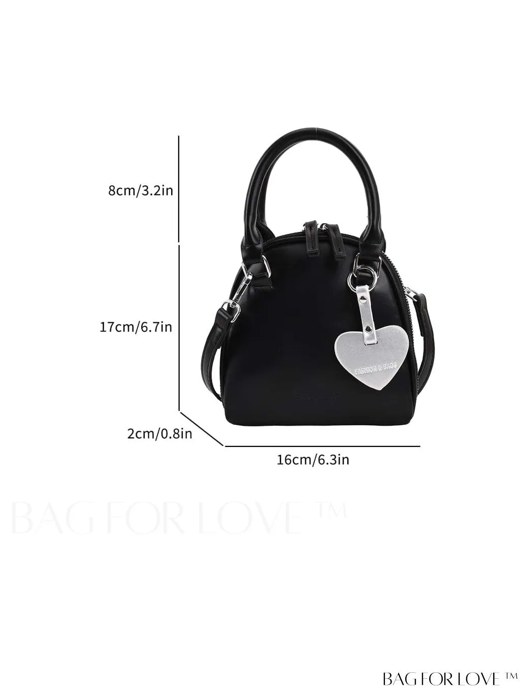 BagForLove - Chic and Versatile Mini Shell-Shaped Handbag with Double Handles