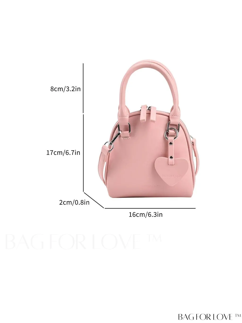 BagForLove - Chic and Versatile Mini Shell-Shaped Handbag with Double Handles