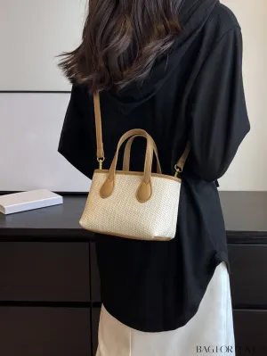 BagForLove - Chic Colorblock Handbag & Shoulder Bag with Minimalist Design
