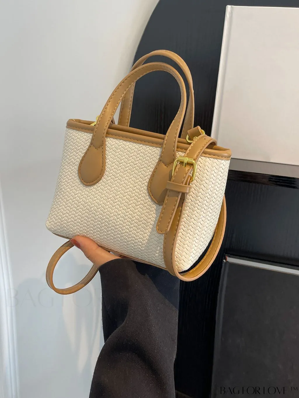BagForLove - Chic Colorblock Handbag & Shoulder Bag with Minimalist Design