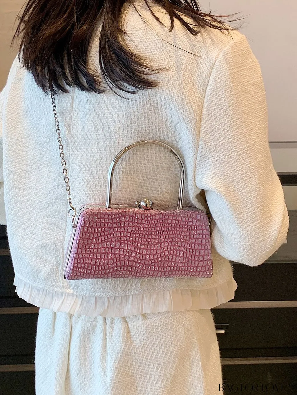 BagForLove - Chic Crocodile Pattern Tote: Fashionable, Simple, and Casual for Women