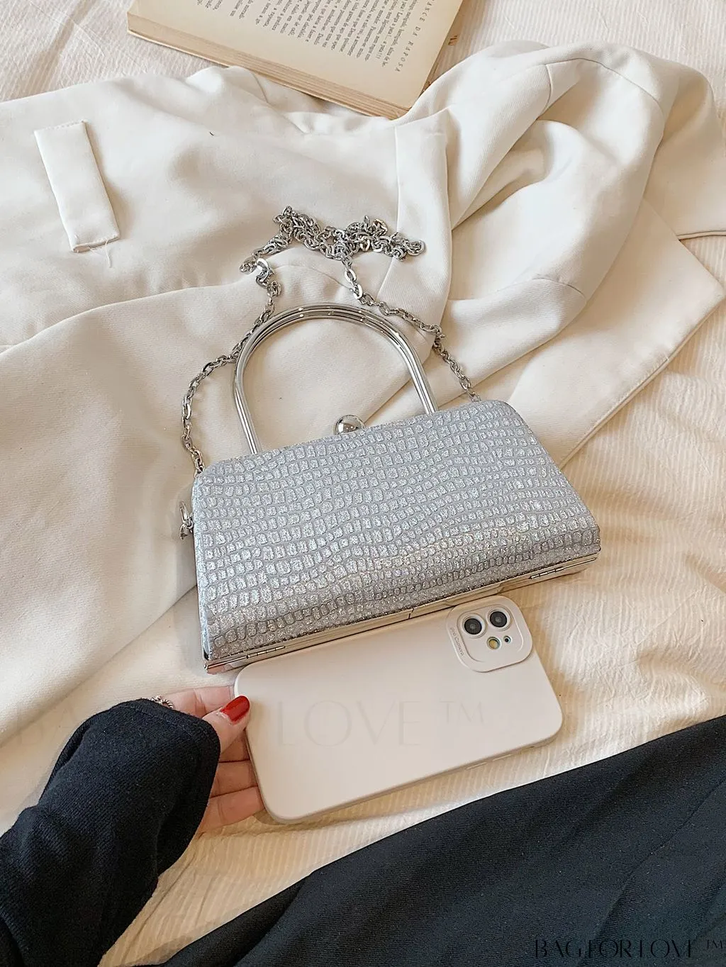 BagForLove - Chic Crocodile Pattern Tote: Fashionable, Simple, and Casual for Women