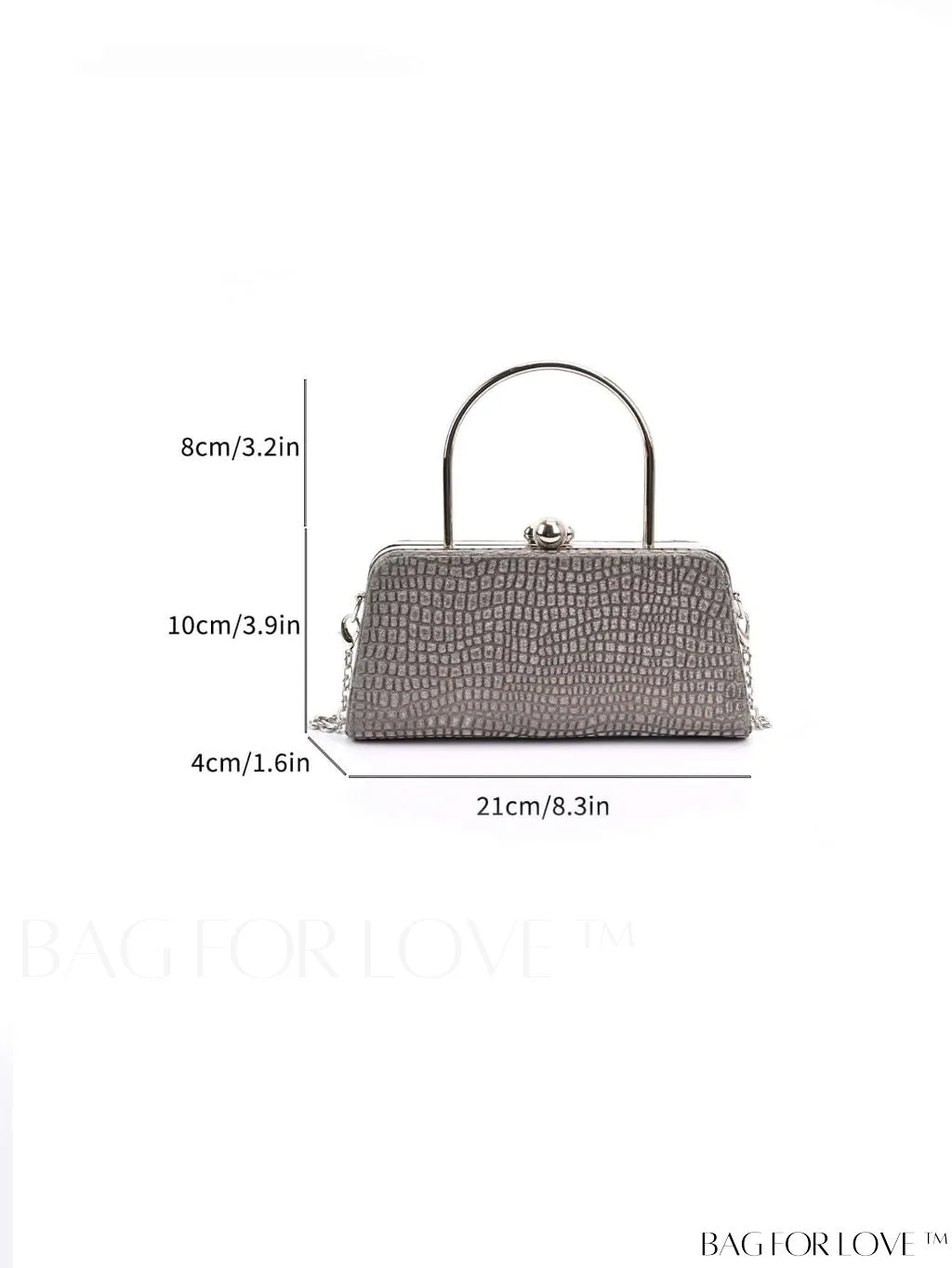 BagForLove - Chic Crocodile Pattern Tote: Fashionable, Simple, and Casual for Women