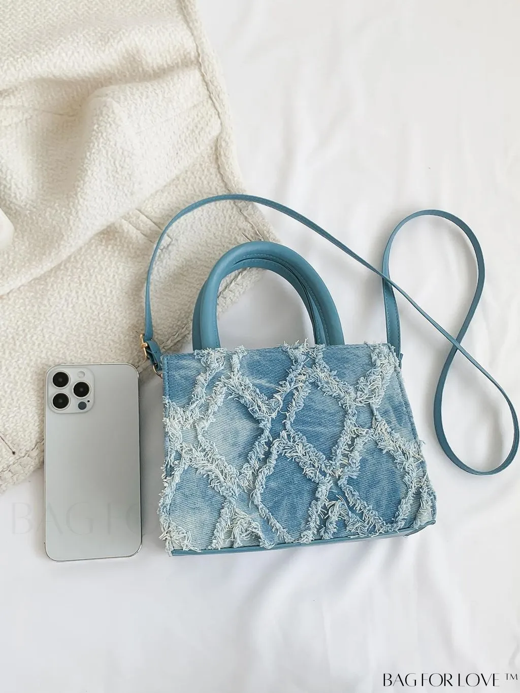 BagForLove - Chic Pink Mini Crossbody Purse - Fashionable and Versatile