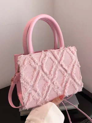 BagForLove - Chic Pink Mini Crossbody Purse - Fashionable and Versatile