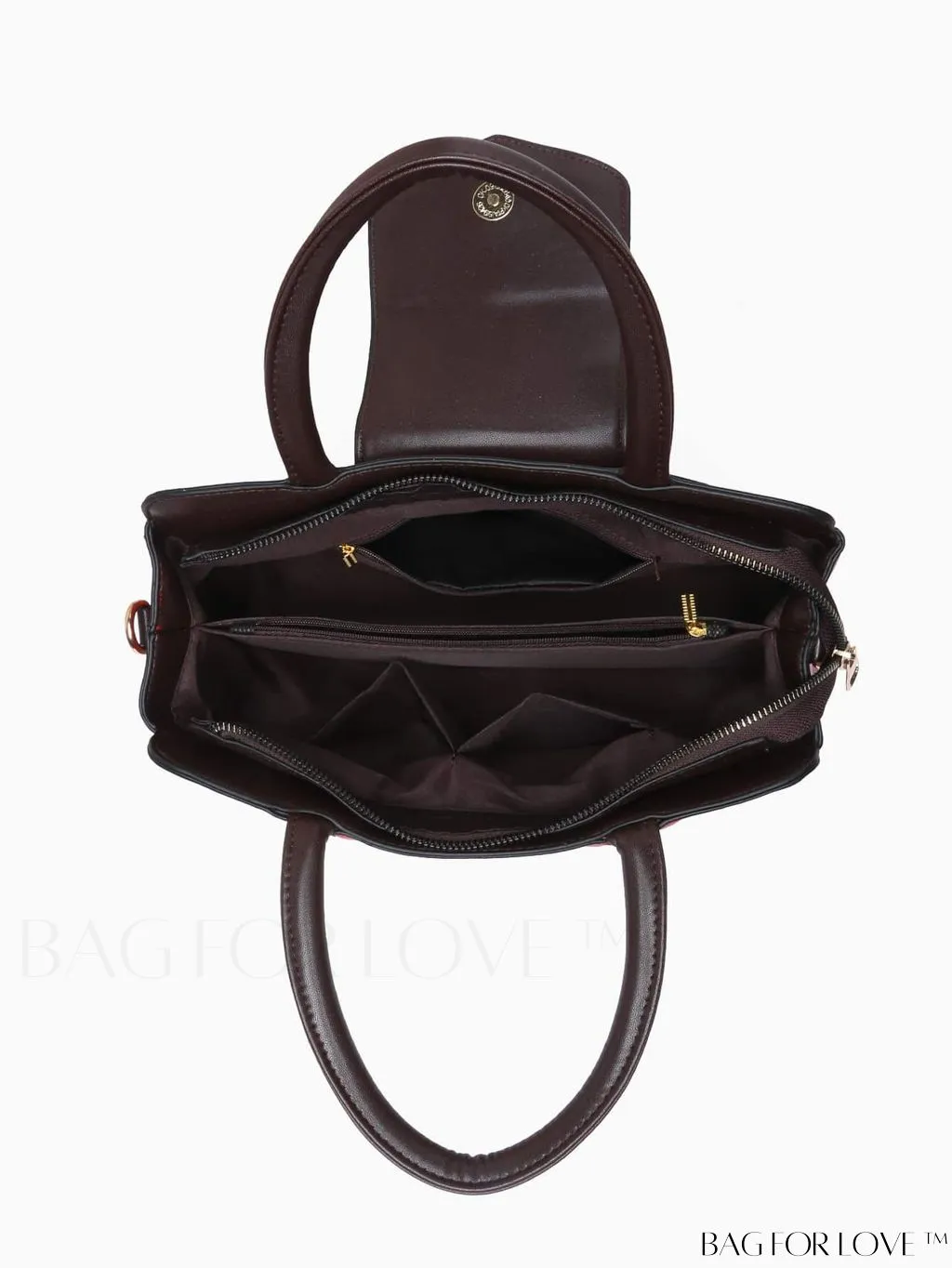 BagForLove - Chic Solid Color PU Leather Womens Handbag - A Fashionable Investment