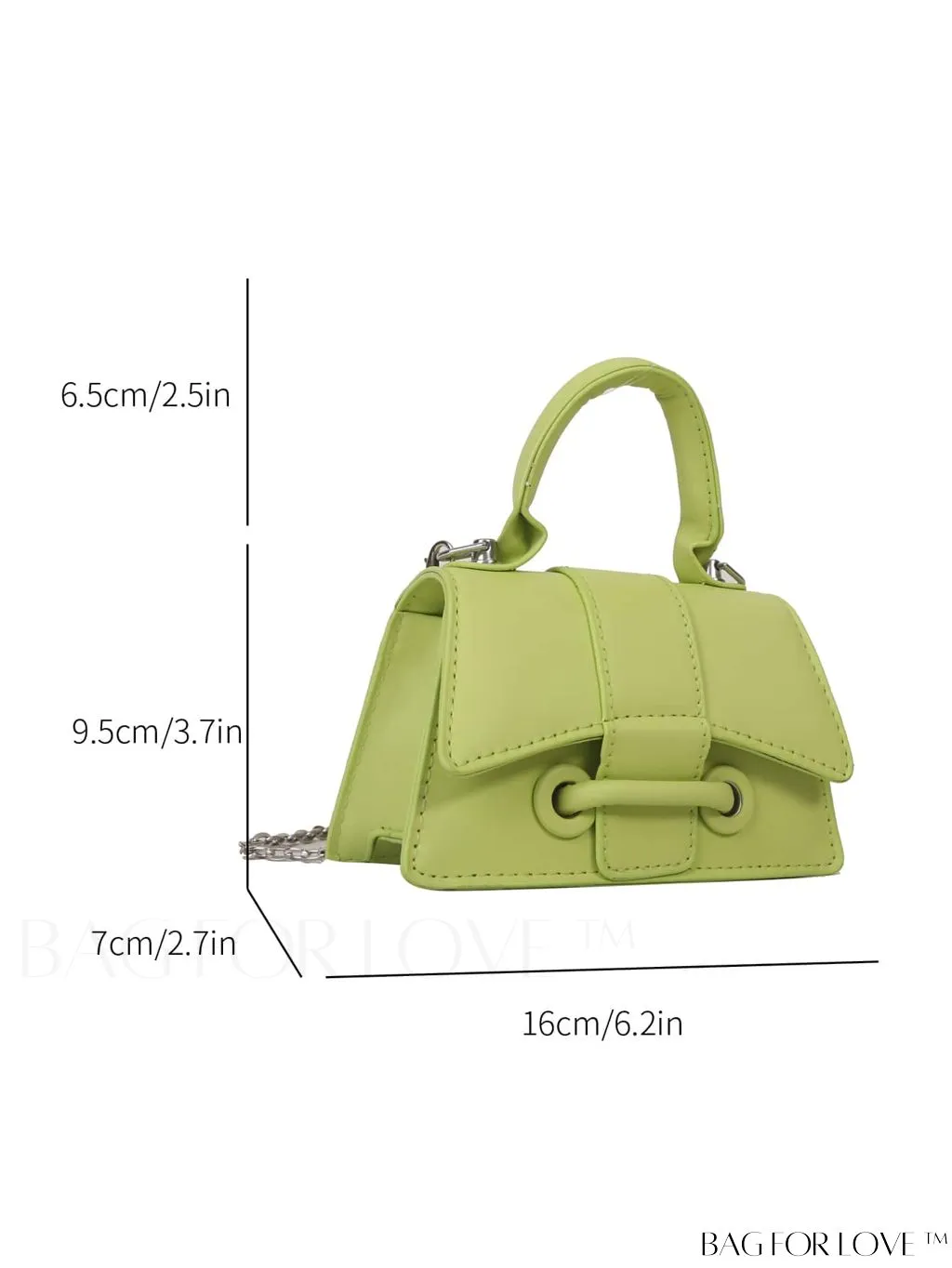 BagForLove - Compact & Chic Shoulder Bag: Ideal for Phones, Lipstick, and Keys