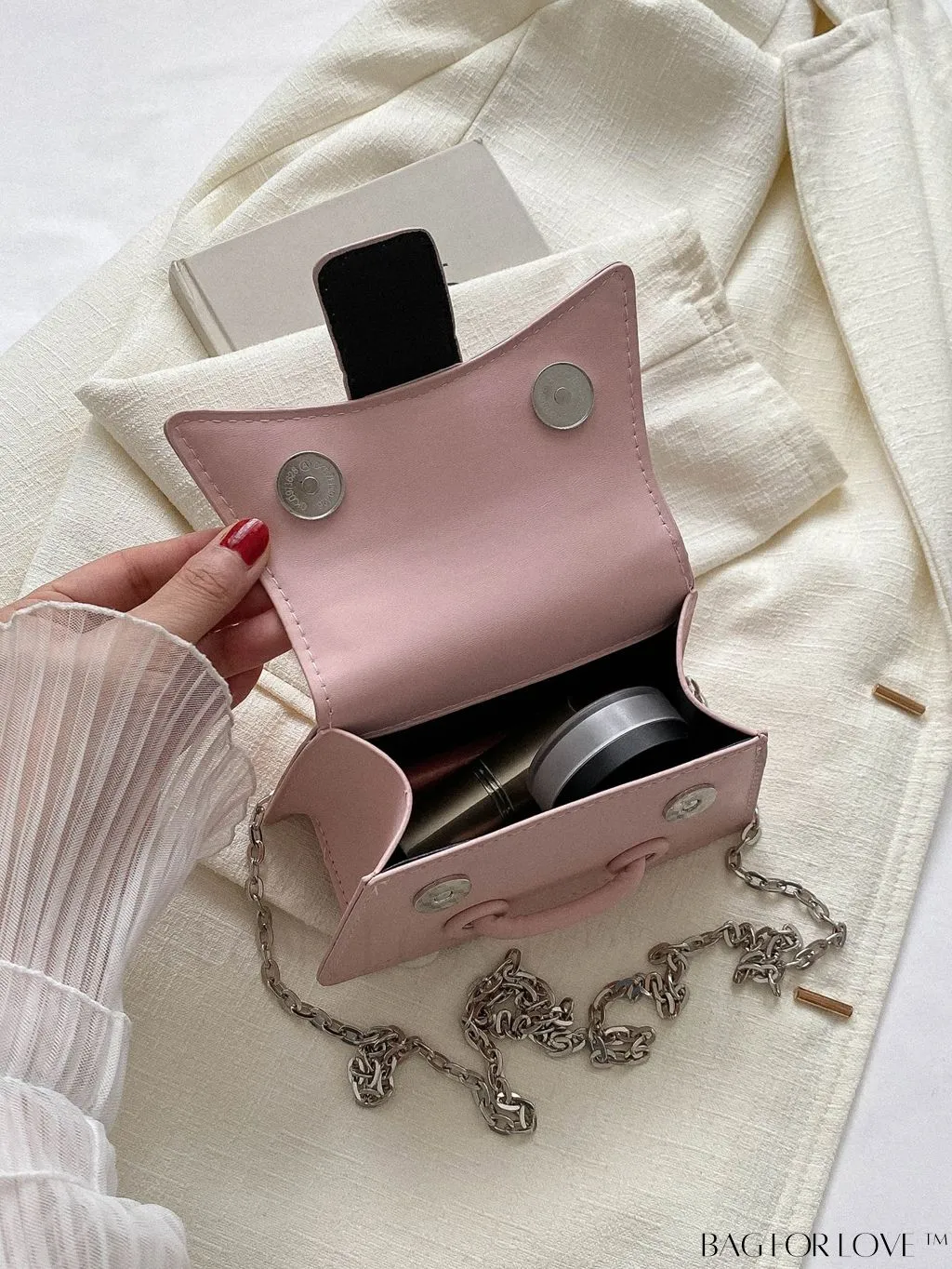 BagForLove - Compact & Chic Shoulder Bag: Ideal for Phones, Lipstick, and Keys