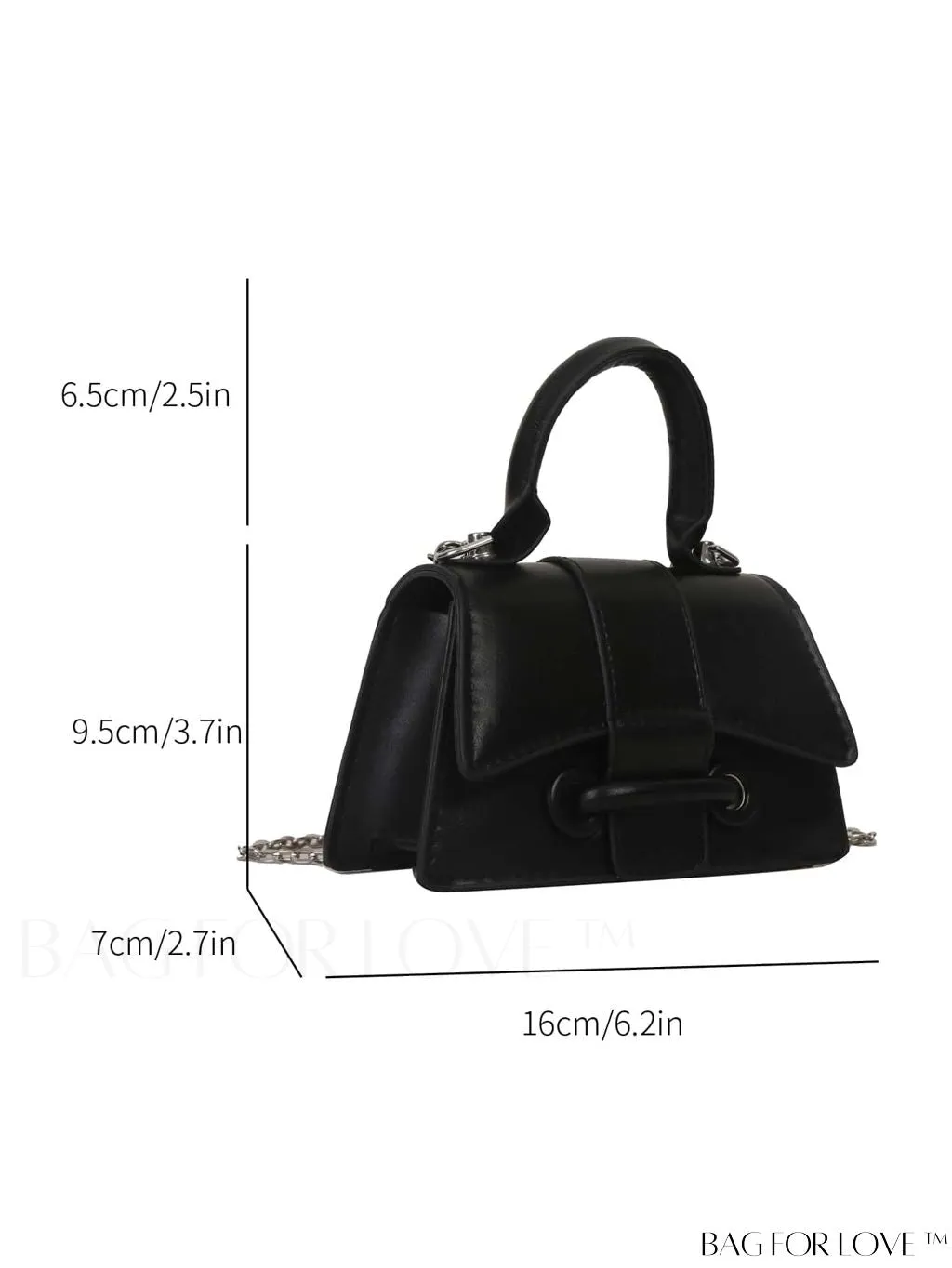 BagForLove - Compact & Chic Shoulder Bag: Ideal for Phones, Lipstick, and Keys