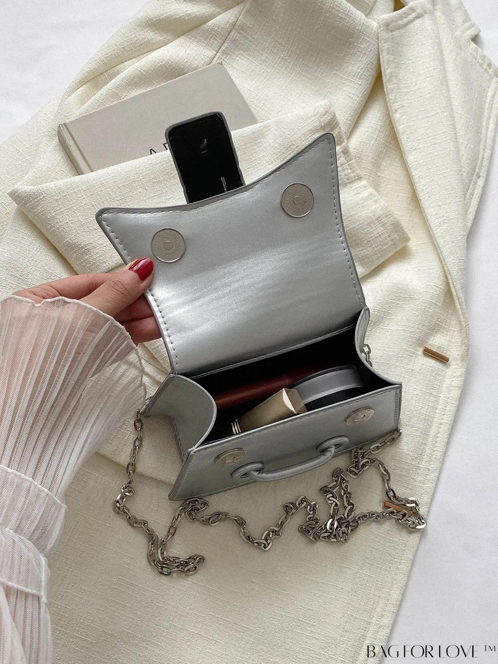 BagForLove - Compact & Chic Shoulder Bag: Ideal for Phones, Lipstick, and Keys