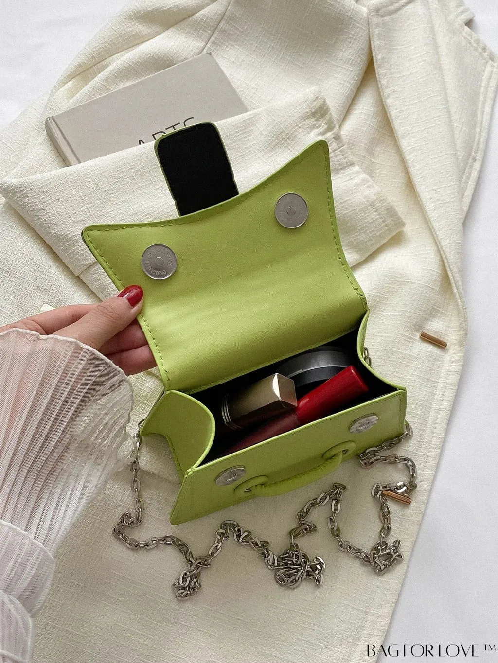 BagForLove - Compact & Chic Shoulder Bag: Ideal for Phones, Lipstick, and Keys