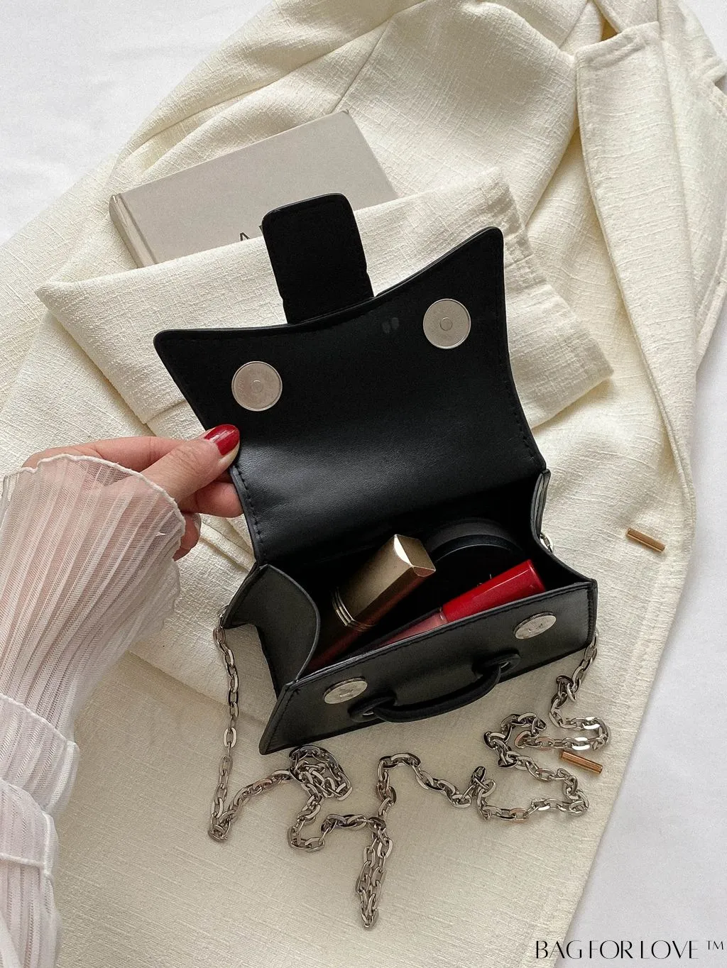 BagForLove - Compact & Chic Shoulder Bag: Ideal for Phones, Lipstick, and Keys