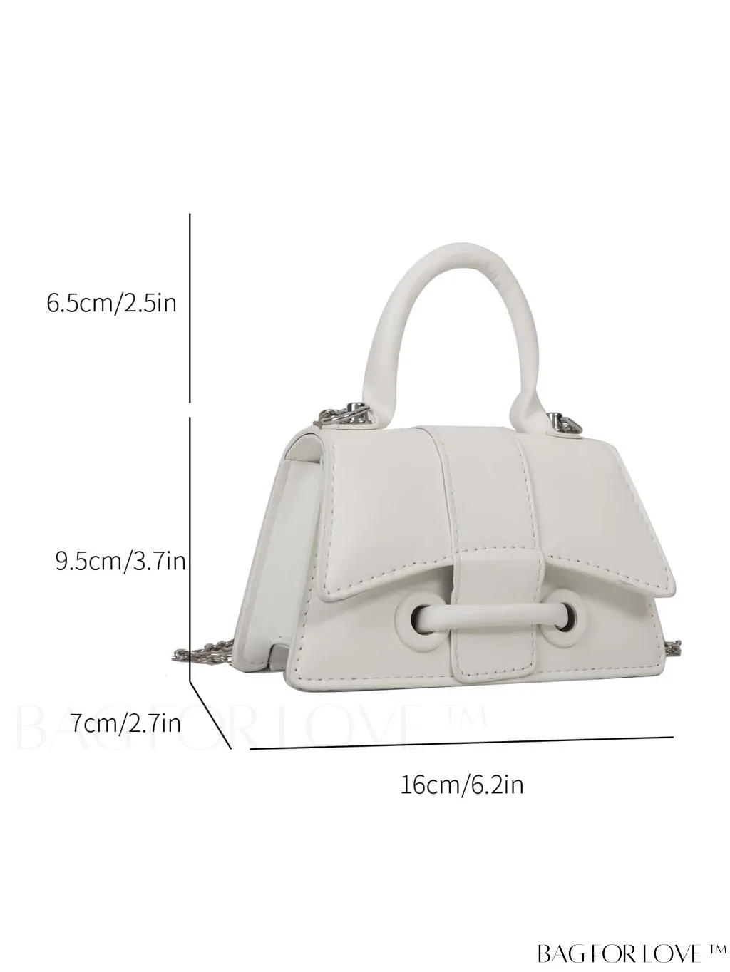 BagForLove - Compact & Chic Shoulder Bag: Ideal for Phones, Lipstick, and Keys