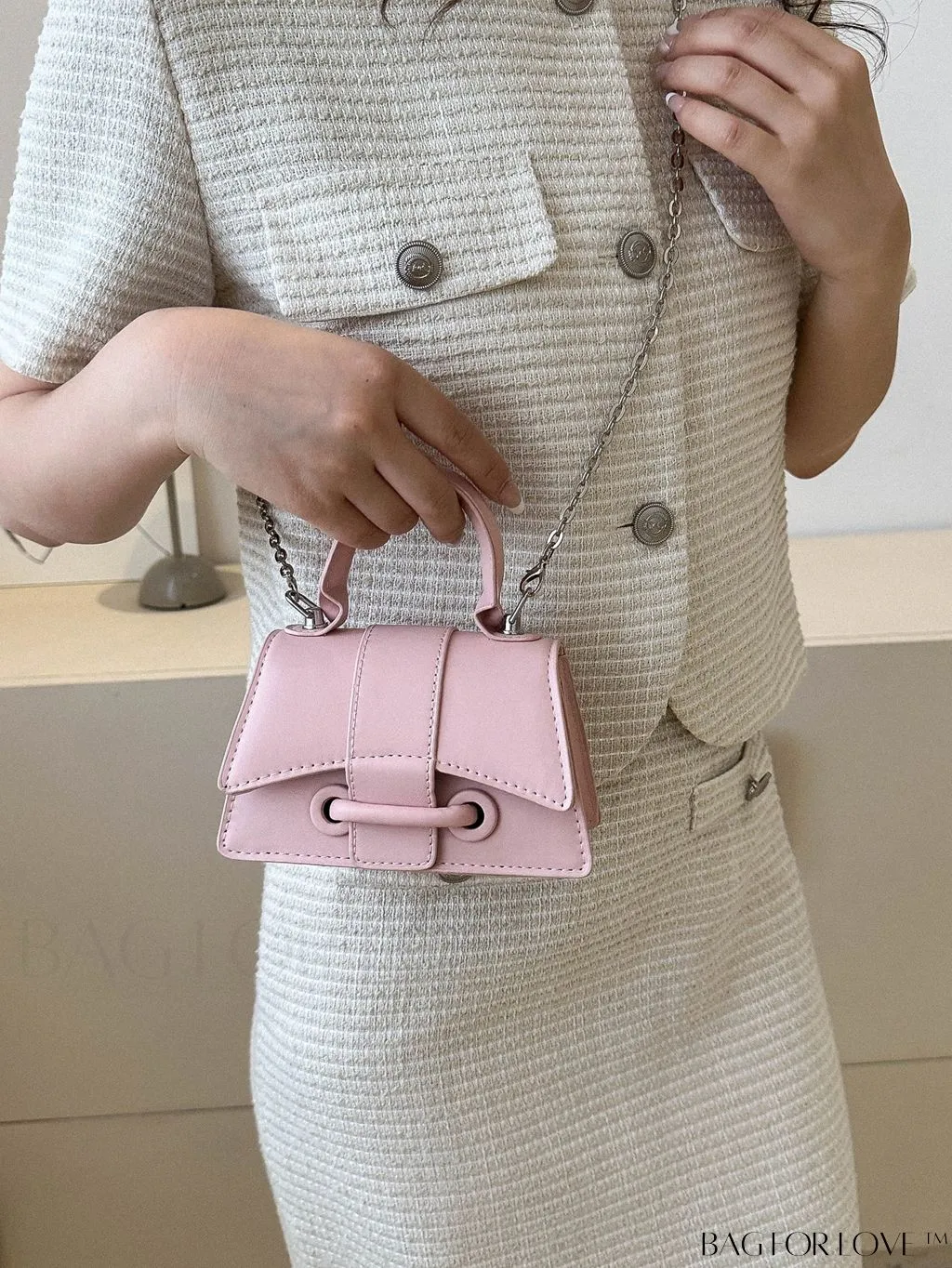 BagForLove - Compact & Chic Shoulder Bag: Ideal for Phones, Lipstick, and Keys