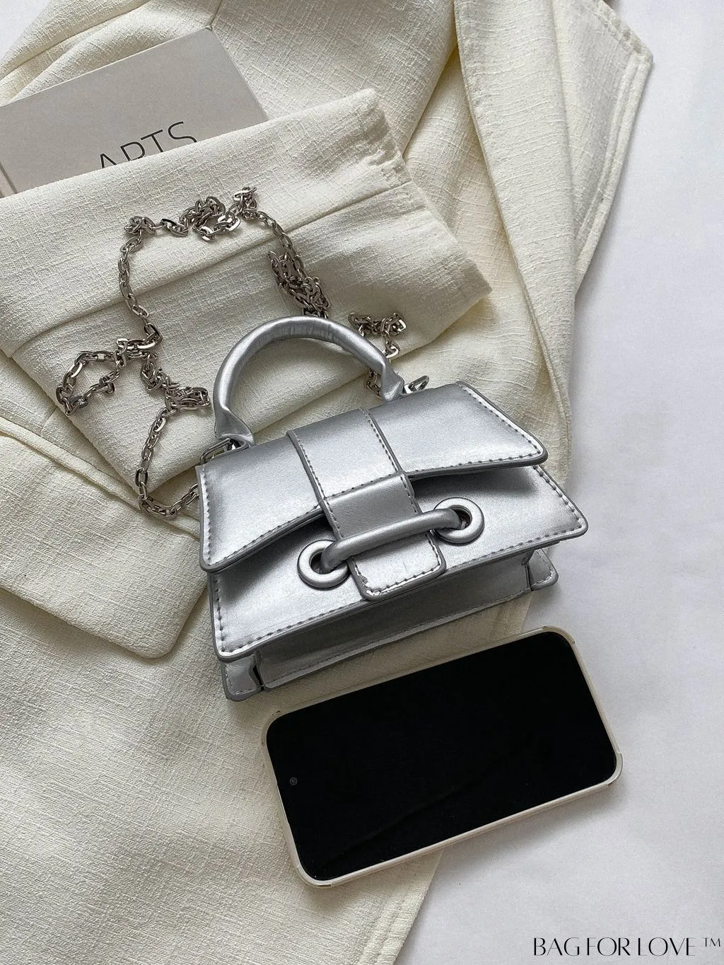 BagForLove - Compact & Chic Shoulder Bag: Ideal for Phones, Lipstick, and Keys