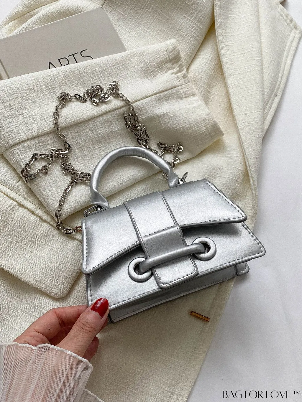 BagForLove - Compact & Chic Shoulder Bag: Ideal for Phones, Lipstick, and Keys