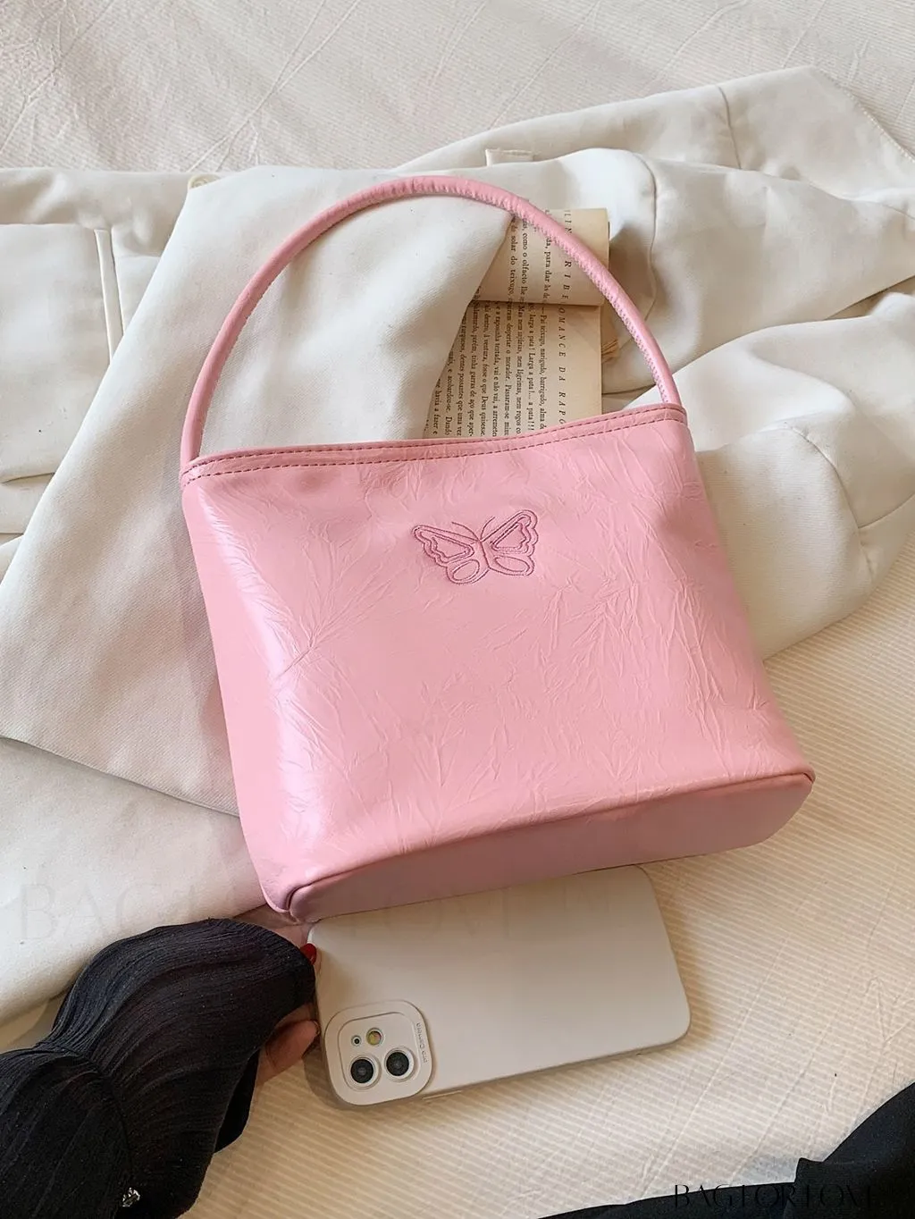 BagForLove - Versatile Butterfly Pattern Tote Bag - Chic Summer Must-Have