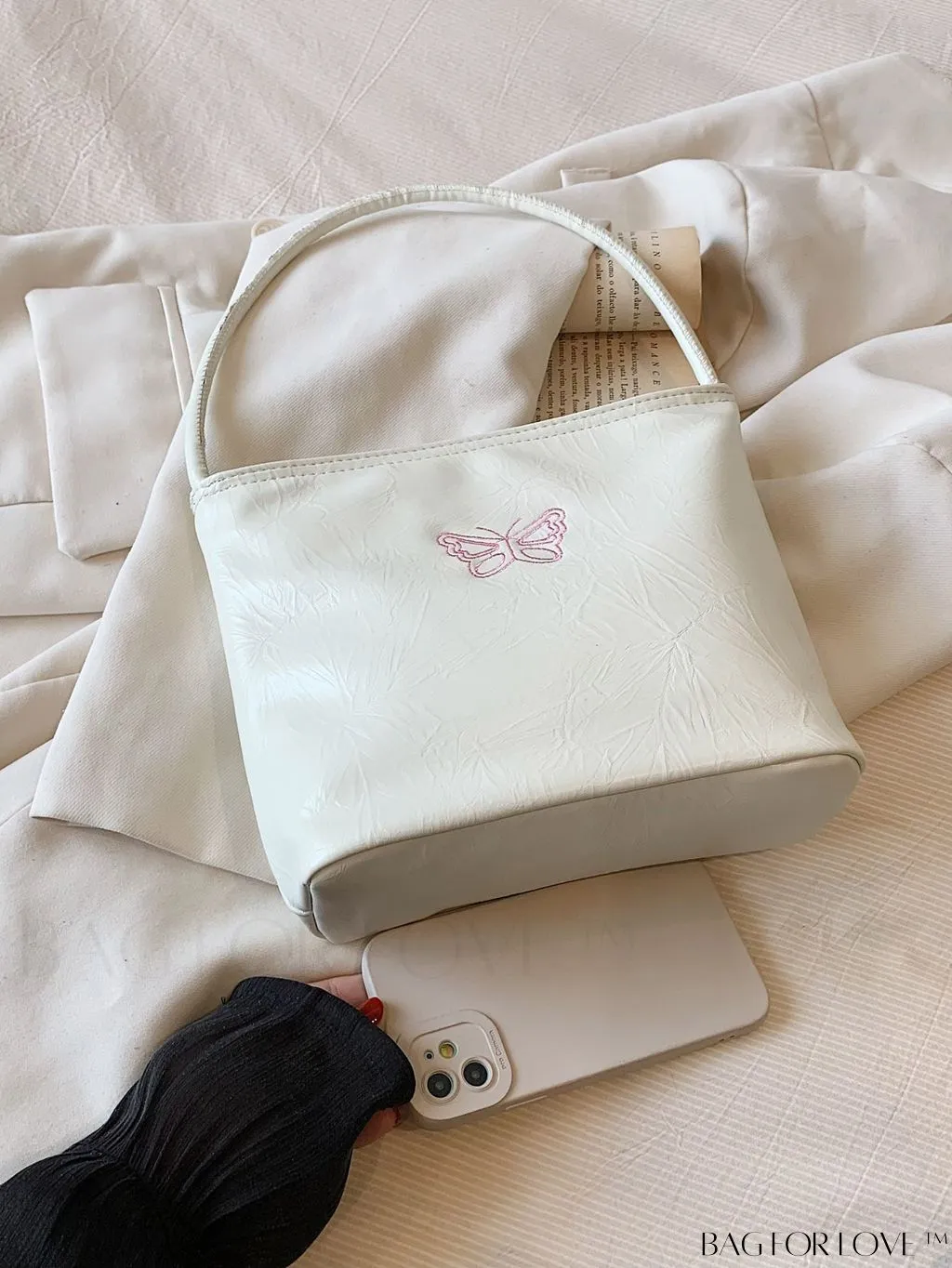 BagForLove - Versatile Butterfly Pattern Tote Bag - Chic Summer Must-Have