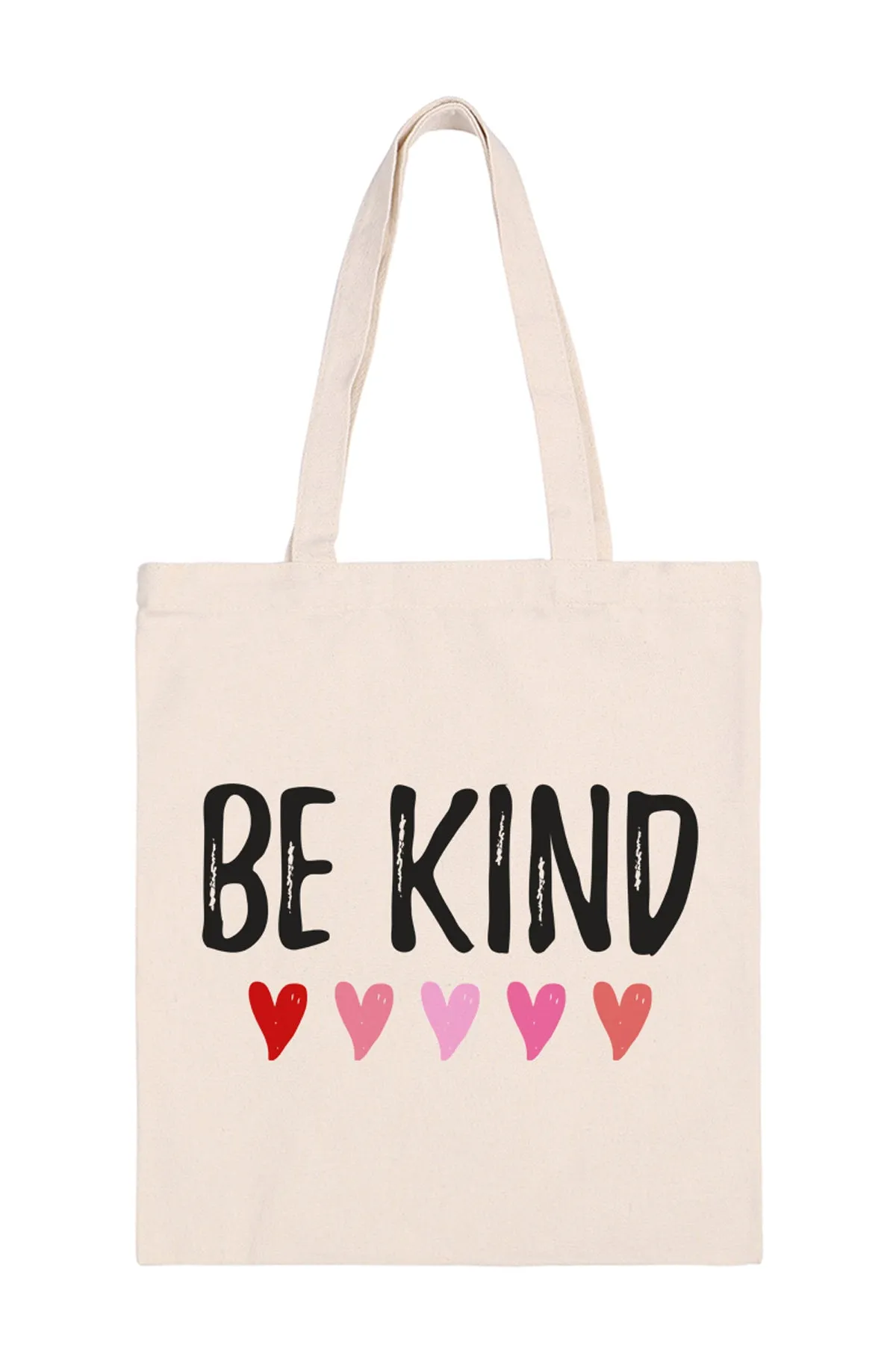 BE KIND PRINT MINIMALIST FASHION TOTE BAG
