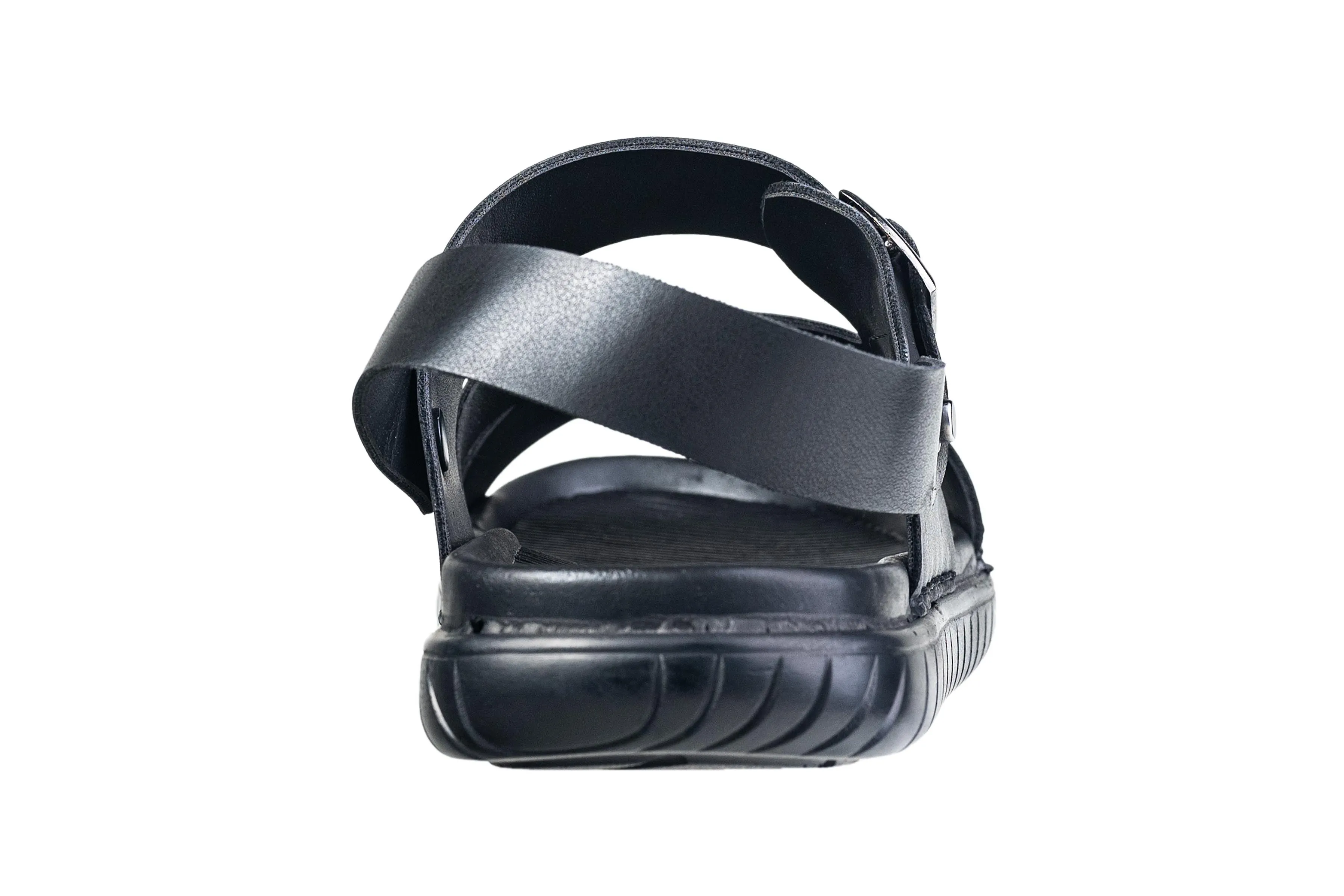 Beresford Gents Black Sandal